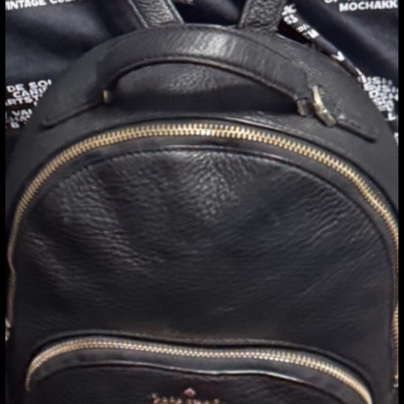 Hudson Kate Spade Small Black Backpack - Picture 3 of 4